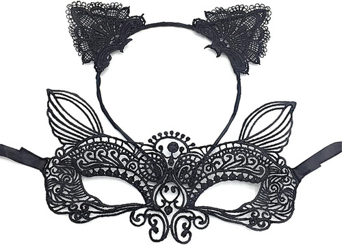 Cat mask and - cat,