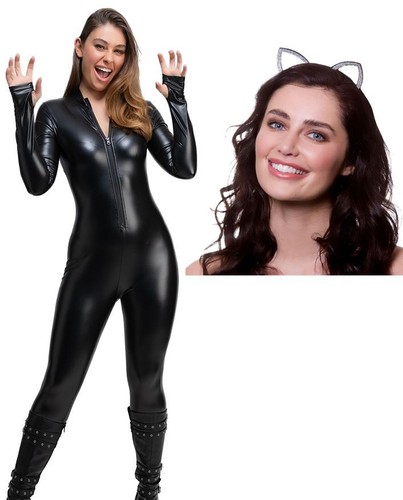 Adult sexy catsuit deluxe - adult,