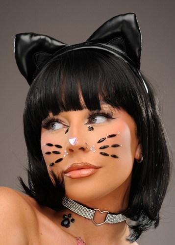 Womens catwoman style black - womens,