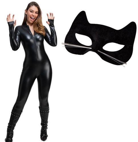 Adult sexy catsuit velour - sexy,