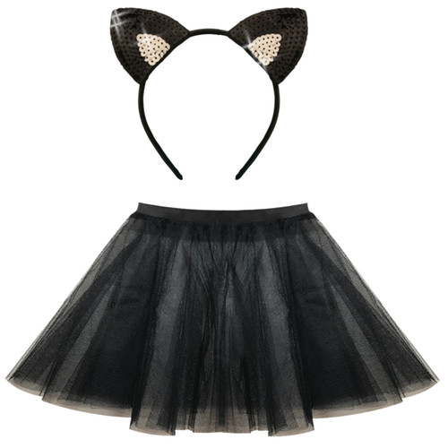 Girls witches black cat - girls,