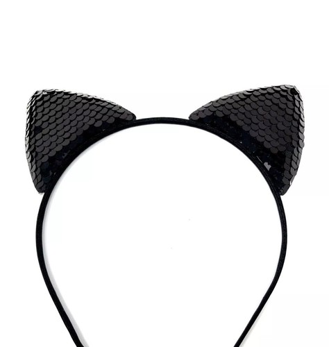Amscan black cat ears - black,